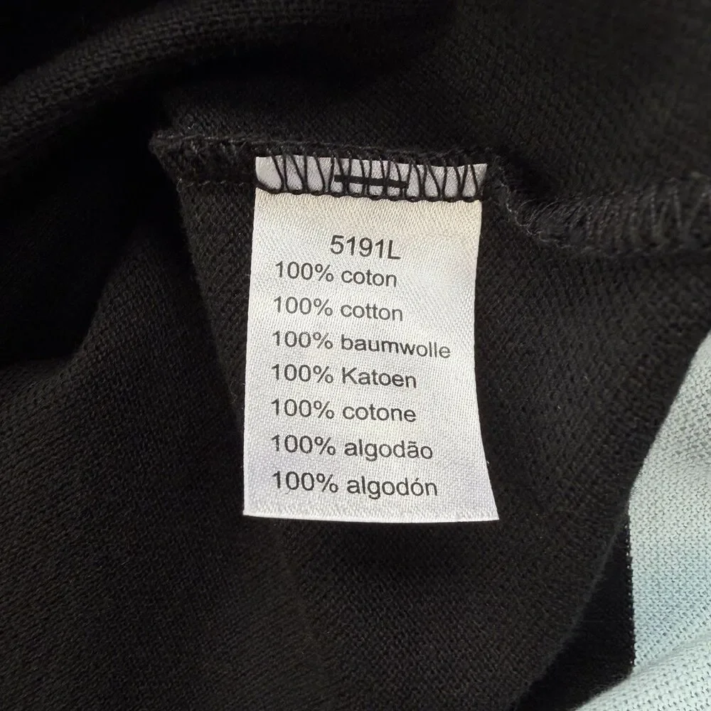 NEW Lacoste Polo Men's LARGE Sz 6 Black 100% Cotton Preppy Athleisure Streetwear - Picture 8 of 9